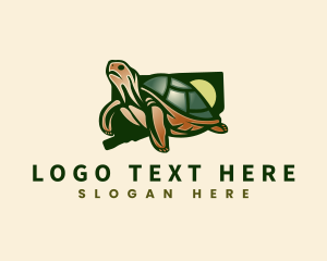 Gila Monster - Connecticut Wildlife Turtle logo design