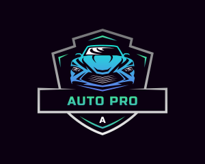 Auto - Shield Auto Garage logo design