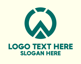 Modern - Modern Circle Peak logo design