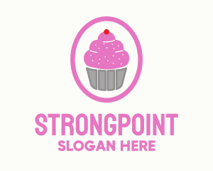 Bread - Pink Cupcake Bakery logo design