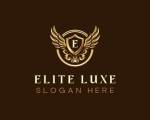 High End - High End Ornamental Wings logo design