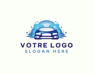 Bubble Car Wash  Logo