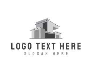 Construction - Modern Architect Building logo design