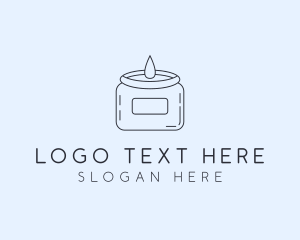 Aromatherapy - Craft Scented Candle logo design