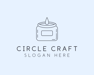 Scented Candle Decor logo design