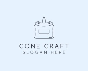 Scented Candle Decor logo design