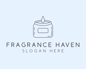 Scented - Craft Scented Candle logo design
