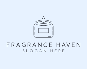 Scented Candle Decor logo design