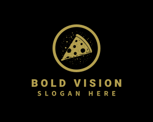 Pizzeria Pizza Slice logo design