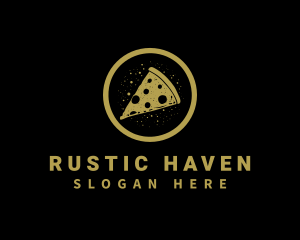 Pizzeria Pizza Slice logo design