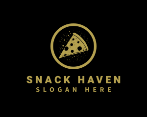 Pizzeria Pizza Slice logo design