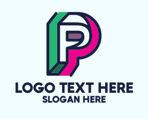 Company - Company Letter P logo design