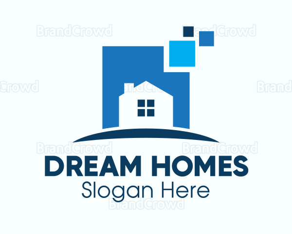 Online House For Sale Logo