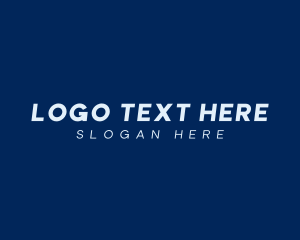 Blogger - Bold Italic Business logo design
