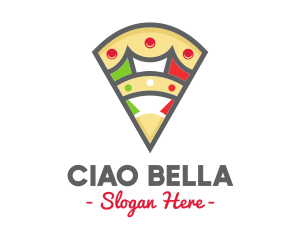 Italian Pizza Pizzeria logo design