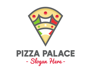 Pizza - Italian Pizza Pizzeria logo design