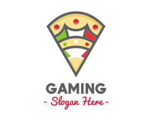 Rome - Italian Pizza Pizzeria logo design