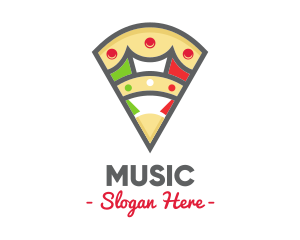 Italian Pizza Pizzeria logo design
