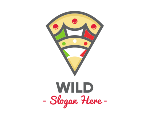 Italian Pizza Pizzeria logo design