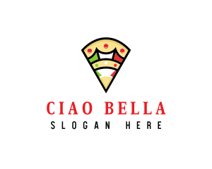 Italian Pizza Pizzeria logo design