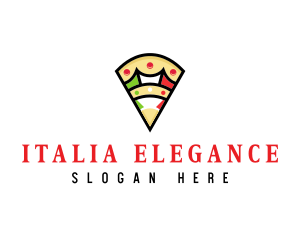 Italy - Italian Pizza Pizzeria logo design