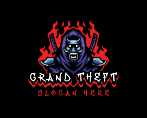 Demon Ninja Gaming Logo