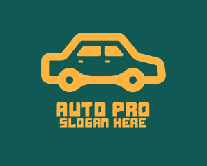 Orange Car Repair Logo
