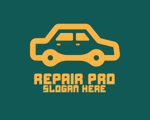 Orange Car Repair logo design