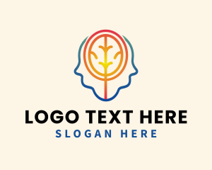 Brain - Mental Brain Health logo design