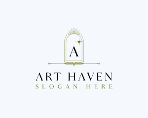 Luxury Art Deco Boutique logo design