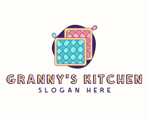 Cute Quirky Pot Holder logo design