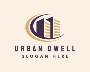 Urban Condominium Building  logo design