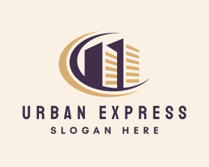 Urban Condominium Building  logo design