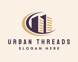 Urban Condominium Building  logo design