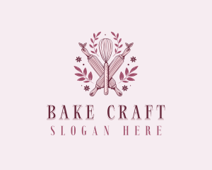 Baker Whisk Patisserie logo design