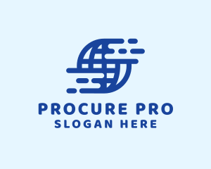 Procurement - International Globe Company logo design