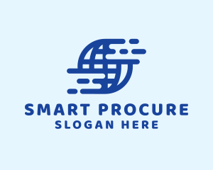 Procurement - International Globe Company logo design