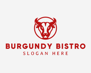 Bull Steak Grill logo design