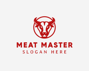 Bull Steak Grill logo design