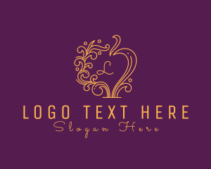 Heart - Decorative Boutique Mirror logo design