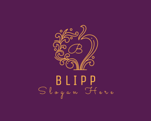 Decorative Boutique Mirror logo design