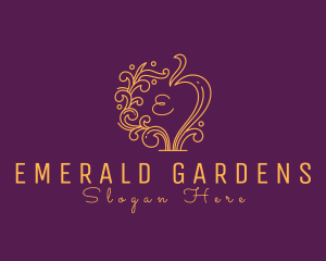 Decorative Boutique Mirror logo design