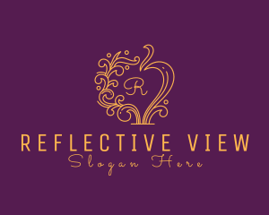 Mirror - Decorative Boutique Mirror logo design