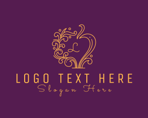 Wedding - Decorative Boutique Mirror logo design