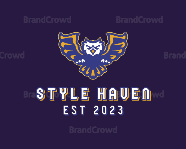 Flying Owl Aviary Logo