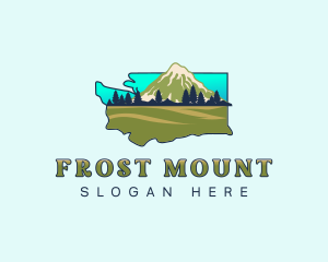 Washington Nature Mountain logo design