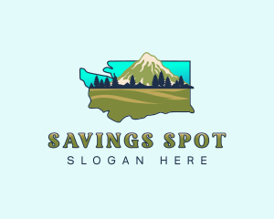 Washington Nature Mountain logo design