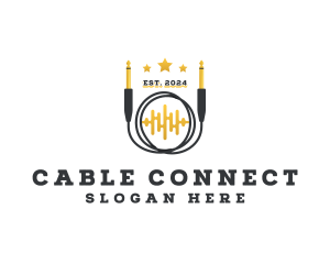Cable - Electronic Audio Technician logo design