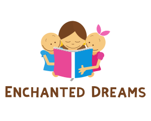 Fairytale - Children Book Reading logo design