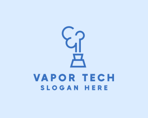 Vapor - Vape Smoke Cloud logo design